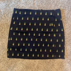 J Crew Pineapple Skirt